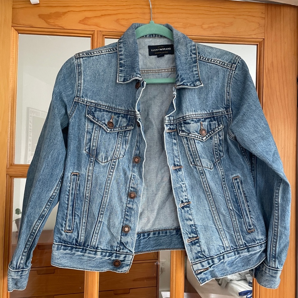 Lucky Brand Light Blue Denim Jacket